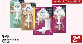 ALDI Glade electric oil per stuk aanbieding