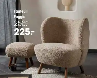 Kwantum Fauteuil foggia aanbieding