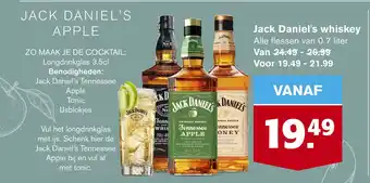 Hoogvliet Jack Daniel's whiskey aanbieding