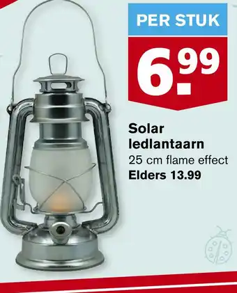 Hoogvliet Solar ledlantaarn aanbieding