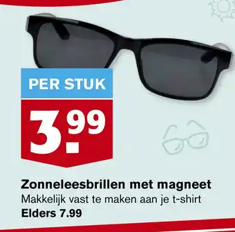 Hoogvliet Zonneleesbrillen met magneet aanbieding