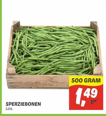 Dekamarkt Sperziebonen 500 gram aanbieding