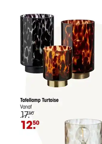 Kwantum Tafellamp Turtoise aanbieding