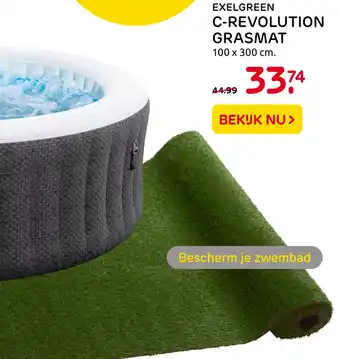 Praxis Exelgreen C-Revolution Grasmat aanbieding