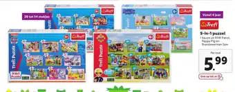 Lidl Trefl 9-in-1 puzzel aanbieding