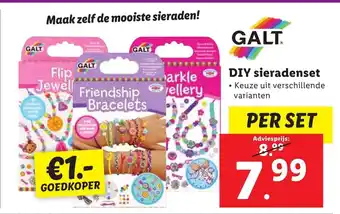 Lidl Galt DIY sieradenset aanbieding