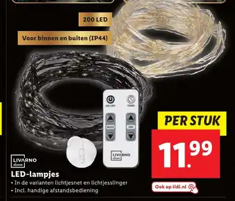 Lidl Livarno Home LED-lampjes 200 LED aanbieding