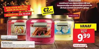 Lidl Yankee kaars aanbieding