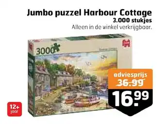 Trekpleister Jumbo puzzel Harbour Cottage aanbieding