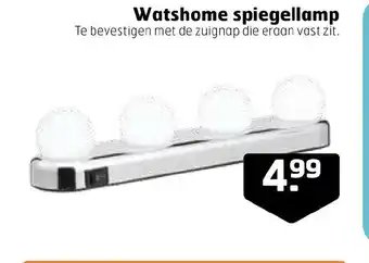 Trekpleister Watshome spiegellamp aanbieding