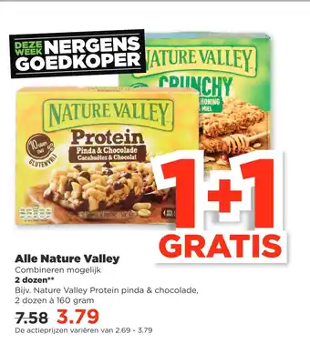 PLUS Alle nature valley aanbieding