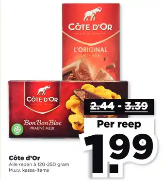 PLUS Côte d'or aanbieding