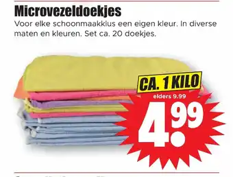 Dirk Microvezeldoekjes aanbieding