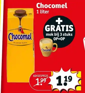 Kruidvat Chocomel 1 liter aanbieding