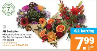 Albert Heijn Ah boeketten aanbieding