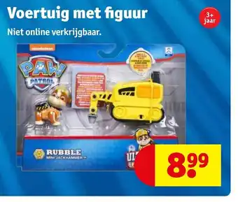 Kruidvat Voertuig met figuur aanbieding