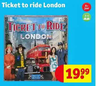 Kruidvat Ticket to ride London aanbieding