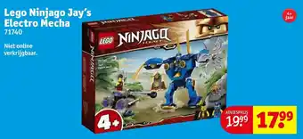 Kruidvat Lego Ninjago Jay's Electro Mecha aanbieding