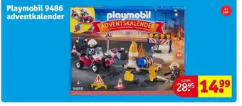 Kruidvat Playmobil 9486 adventkalender aanbieding