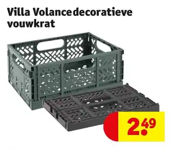 Kruidvat Villa Volance decoratieve vouwkrat aanbieding