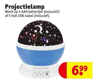 Kruidvat Projectielamp aanbieding