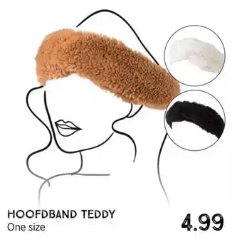 Xenos Hoofdband Teddy aanbieding