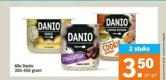 Albert Heijn Alle Danio 300-450 gram aanbieding