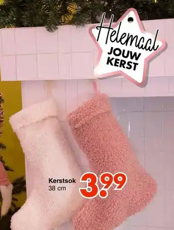 Wibra Kerstsok aanbieding