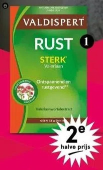 Etos Valdispert¹ rust sterk 50 tabletten aanbieding