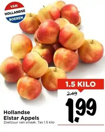 Vomar Voordeelmarkt Hollandse elstar appels aanbieding