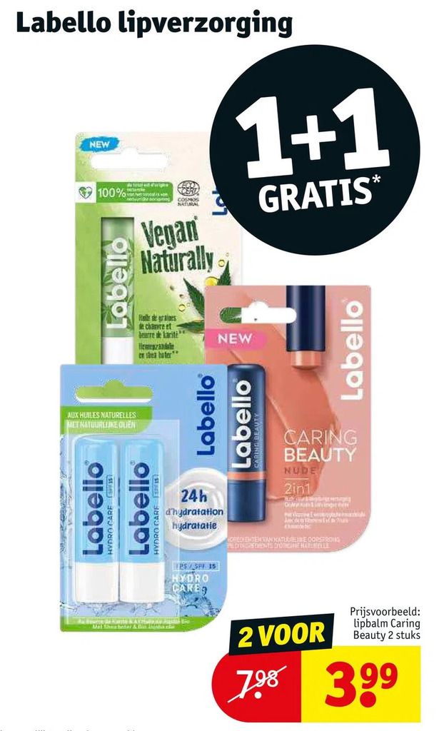 Labello aanbieding bij Kruidvat