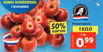 Lidl Kinderappels aanbieding