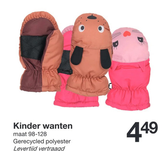 Zeeman Kinder wanten aanbieding