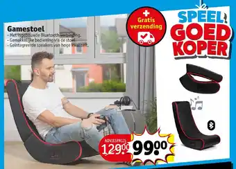 Kruidvat Gamestoel aanbieding