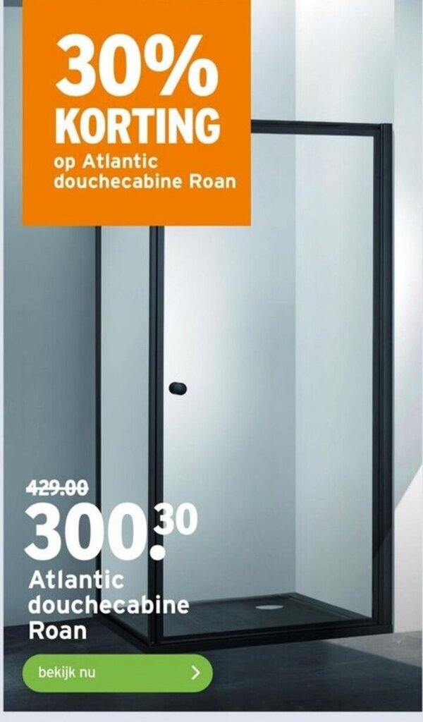 Atlantic douchecabine Roan aanbieding bij GAMMA