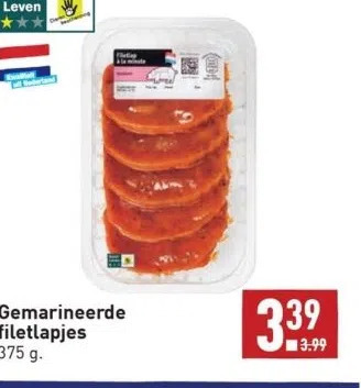 ALDI Gemarineerde filetlapjes aanbieding