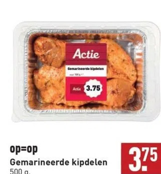 ALDI Gemarineerde kipdelen aanbieding