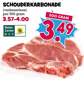 Boon`s Markt Schouderkarbonade aanbieding