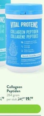 Holland & Barrett Collageen peptiden aanbieding