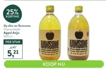 Holland & Barrett Op alles van rawesome prijsvoorbeeld: appel azijn aanbieding