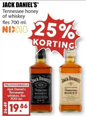 MCD Supermarkt Jack daniel's aanbieding