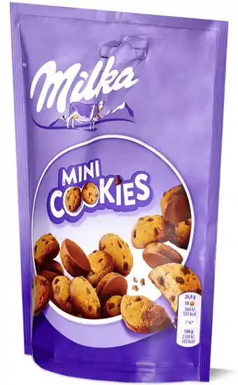 Picnic Milka  mini cookies aanbieding