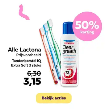 Plein.nl Alle lactona aanbieding