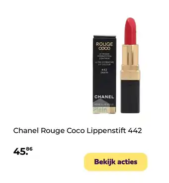 Plein.nl Chanel rouge coco lippenstift 442 aanbieding