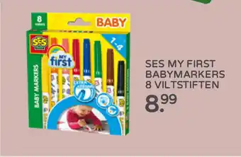 Prenatal Ses my first babymarkers 8 viltstiften aanbieding