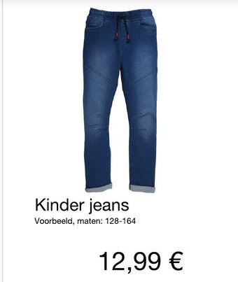 Kik Kinder jeans aanbieding