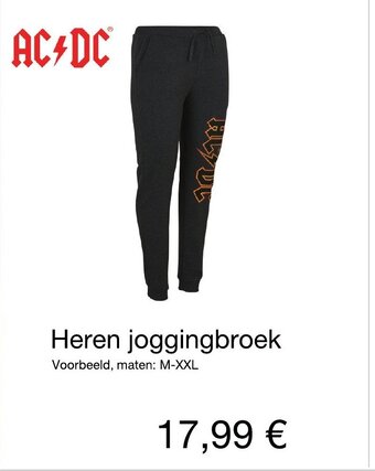 Kik Heren joggingbroek aanbieding