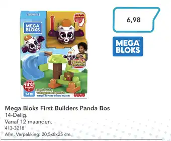 Marskramer Mega bloks first builders panda bos aanbieding