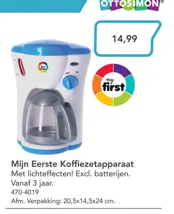 Marskramer Mijn eerste koffiezetapparaat aanbieding