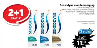 Trekpleister Sensodyne mondverzorging aanbieding
